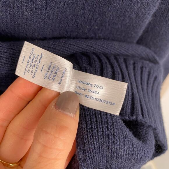 Marine Layer Men's Archive Armas Standard Fit Quarter Zip Mock Neck Sweater M - Picture 6 of 7